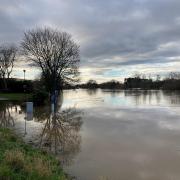 FLASHBACK: Flooding on the River Severn at Diglis in January but now river levels are rising again