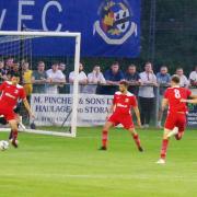 Worcester City have beaten Pershore Town twice already this season, including the reverse league fixture at Claines Lane (pictured) in September