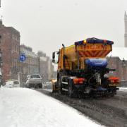 Gritters will be hitting the roads tonight with snow on the cards