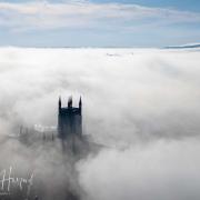 WOW: Worcester Cathedral as captured by Dave Harford using a drone