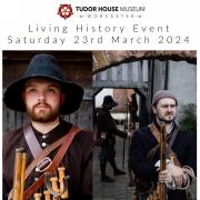The Living History Group will depict the Warwickshire Militia circa 1642 at the Tudor House Museum