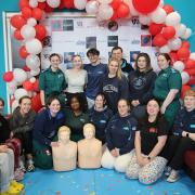 The challenge was organised and completed by University of Worcester paramedic students