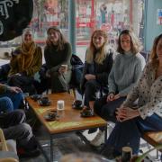 Keith Slater (Community Boost), Steve Dent (Worcester Community Garden), Kelly-Louise Riding (Embodied Communities), Francesca Currie (artist), Emily Johnson (Artists Clubhouse), Kirstie Gregory (Worcester Film Festival), Tiffany Hosking (Reaction