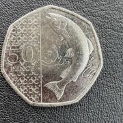 King Charles Salmon 50p sells 8 times face value.