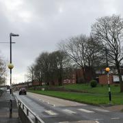 LIGHT: The zebra crossing in Windermere Drive in Warndon near Sainsbury's Blackpole now has new lights but campaigners still want a zebra crossing