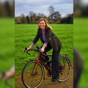 Dr Susanna Hocking, 47, a mum of four, is currently cycling 300 kilometres across the Hebridean Way