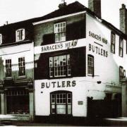 The Saracen's Head in the early 1960s - the look its new owners are looking to recreate
