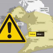 A yellow weather warning has been issued for Worcestershire today (Monday)  by the Met Office