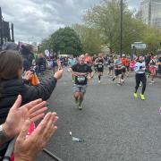 Worcester’s Bertie Ballinger runs the London Marathon to support Sense