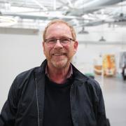 David Broster, head of the University of Worcester's School of Arts, is looking forward to seeing his students' original artwork