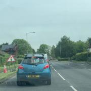 Long traffic delays due to temporary lights on busy Worcester road