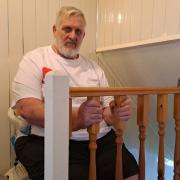 Disabled pensioner Tony Toulson claims that a stairlift installed by TPG DisableAids is unfit for purpose