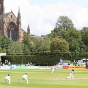 CRICKET: Nathan Smith was the pick of the Worcestershire bowlers
