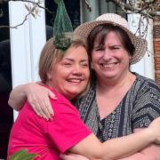 Top ten best dementia care worker, Consuela Platica (left), resident Wendy Gwilliam (right)