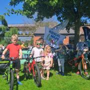 Hundreds of children have attended a sunny Kidical Mass