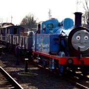 READY: Thomas the Tank Engine with the Fat Controller.