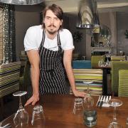 Maxwell Brant, chef at the Kings Head in Sidbury, is running the Worcester 10k.