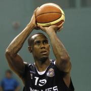 CAPTAIN FANTASTIC: Alex Owumi scored 25 points in the victory over Manchester Giants.