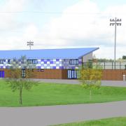 POLITICAL ISSUE: How a new stadium for Worcester City at Perdiswell could look.