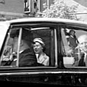 The Queen and Prince Philip pulled into Hagley Station on April 23, 1957, as the starting point of their royal tour of the West Midlands. Photos courtesy of Mr D Ferguson