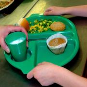 SET TO GO? The Conservatives want to end free hot lunches for primary school children.