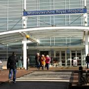 IN CRISIS: Worcestershire Royal Hospital.