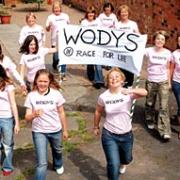 Some of the WODYS team get in a spot of training