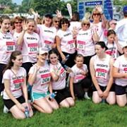 Members of WODYS in Race For Life
