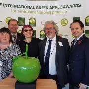 AWARD: Green campaigns win Green Apple Environment Awards.