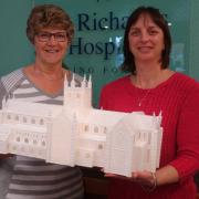 Hand-made model of Worcester Cathedral to raise money for St Richard's Hospice