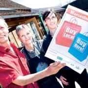 SUPPORT: Head chef and director David McCaw, director Jane Cox and cafe manager Steve Jones from the eco-cafe at The Fold back the campaign.(17200302)