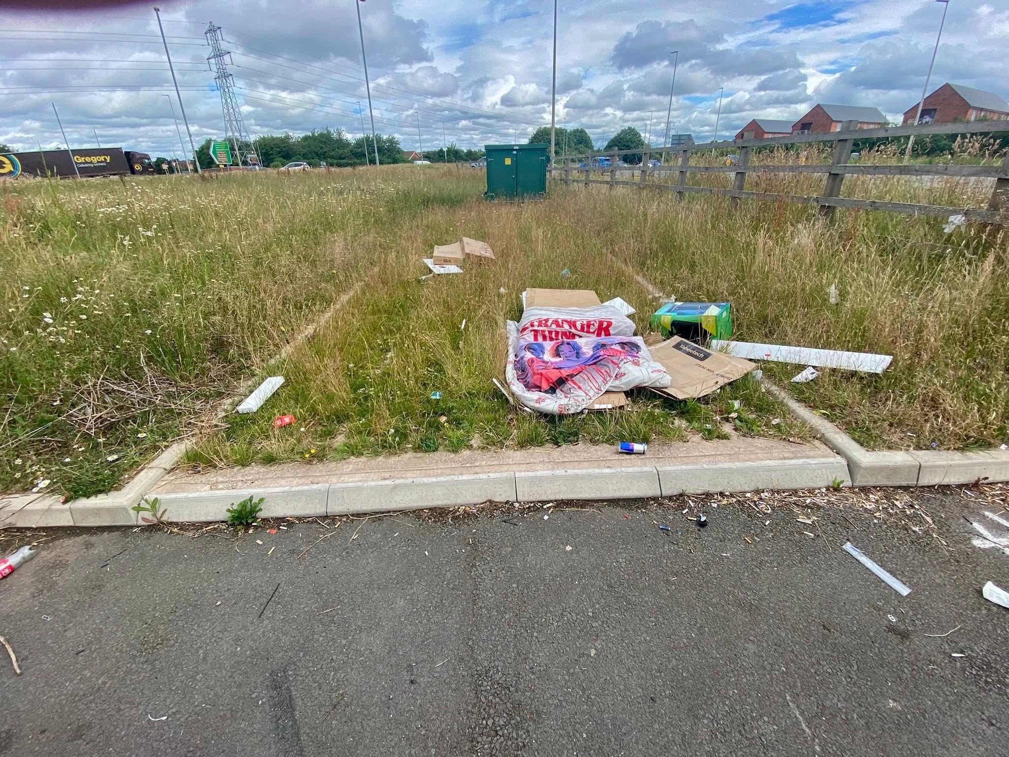 Fly-tipper caught on CCTV at Ketch viewpoint
