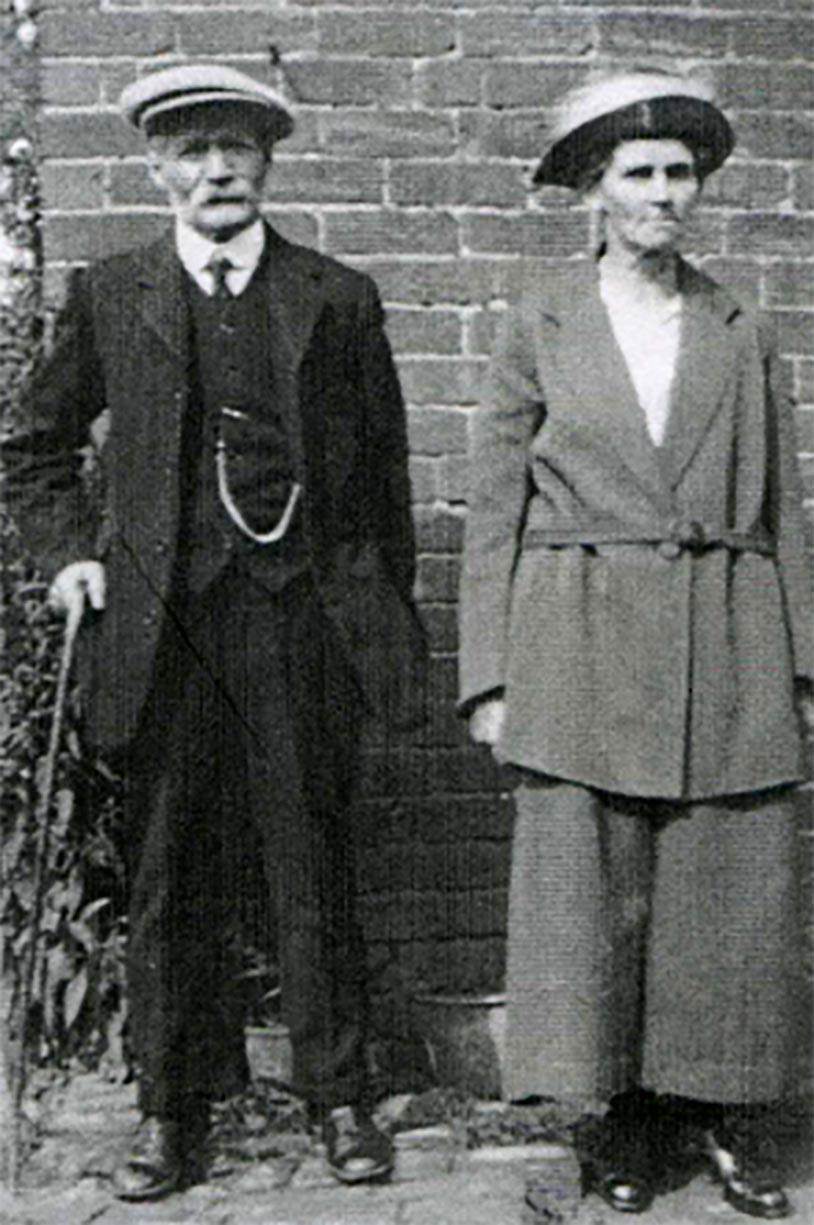 Henry and Elizabeth Jauncey, of Leigh Sinton. See story in Family Memories about the Jauncey's at war