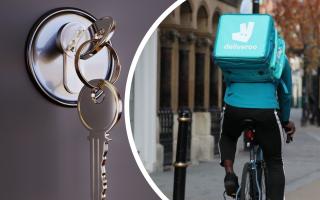 Deliveroo and JustEat can add up to £35,000 to the value of your home. (PA/Canva)