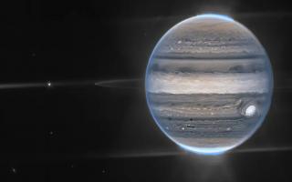 James Webb telescope reveals new images of Jupiter in incredible detail (PA)