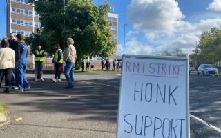 Worcester brought to a halt once again as rail workers go on strike