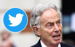 Tony Blair has been the victim of impersonation thanks to Twitter's new subscription service