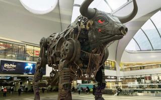 How the Raging Bull will look at its new home in Birmingham New Street