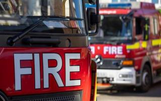 Bin fire in Droitwich is suspected arson