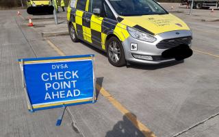 West Mercia Police and the Driver and Vehicle Standards Agency joined forces.