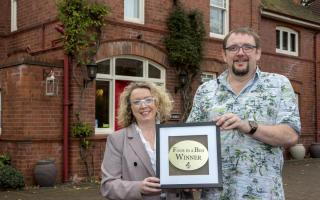 Kathy Leather and Steve Lloyd, owners of Copper Beech House B&B, won the TV show Four in a Bed.