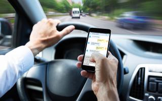 OFFENCE: The driver has appeared in court for using his mobile phone while driving on the M5