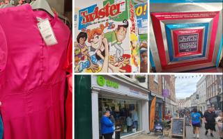 BARGAINS: Bargain hunting at the Oxfam charity shop