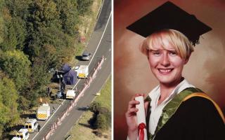 Melanie Hall's remains were found near junction 14 of the M5 in October 2009