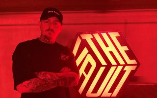 VISION: Richard Farmer has has some innovative ideas to make use of Paradox Streetwear's underground bank vault as a pop-up bar called The Vault Worcester