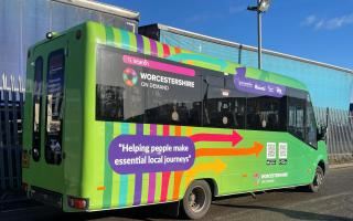 The Worcestershire on Demand bus service has hit 50,000 journeys since its launch three years ago