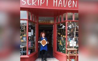MINDBLOWN: Leena Batchelor, owner of Script Haven.