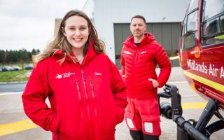 JD Outdoors have donated over 220 deluxe waterproof and down jackets to the Midlands Air Ambulance Charity