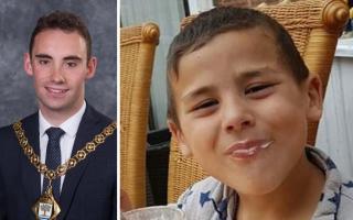 CASE: Chairman of Worcestershire County Council Kyle Daisley and Alfie Steele