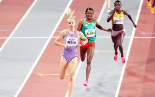 Great Britain’s Jemma Reekie progressed to the final of the women’s 800 metres in Glasgow (Jane Barlow/PA)